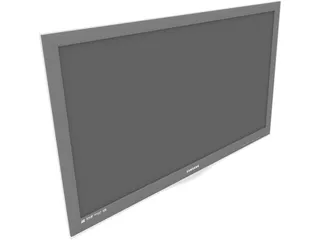 TV Samsung LCD 3D Model