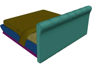 Bed 3D Model