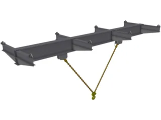 Lifting Beam 3D Model