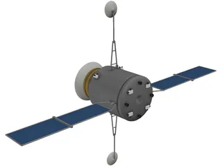 Satellite 3D Model