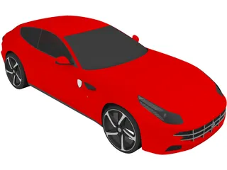 Ferrari FF (2012) 3D Model