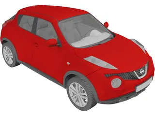 Nissan Juke (2011) 3D Model