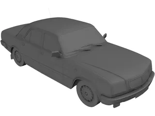 GAZ-3110 Volga (1996-2005) 3D Model