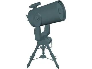 Telescope 3D Model