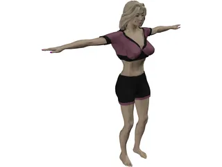 Woman 3D Model