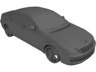 Mercedes-Benz S-Class (2006) 3D Model