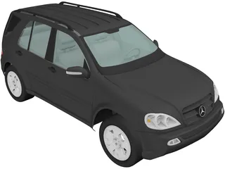 Mercedes-Benz M-Class 3D Model