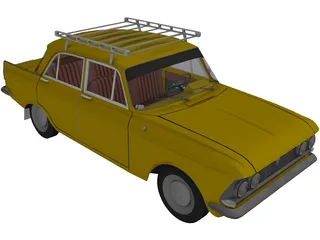 AZLK 408 3D Model