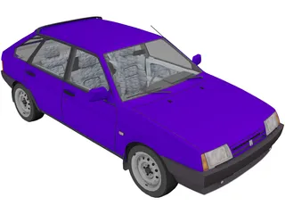 VAZ 2109 3D Model