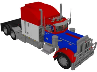 Peterbilt 379 RT (1999) 3D Model