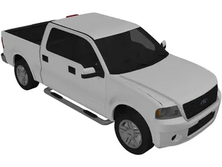 Ford F-150 Series (2004) 3D Model