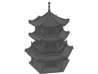 Pagoda 3D Model