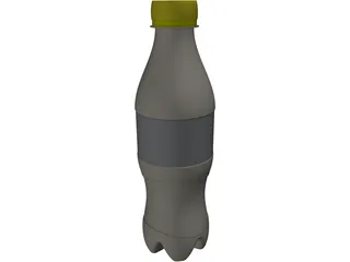 Cola Bottle 3D Model