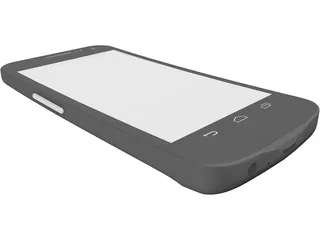 Galaxy Nexus Mobile Phone 3D Model