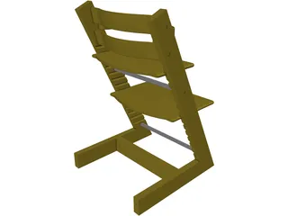 Children Chair 3D Model