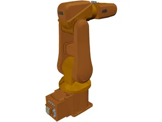 ABB IRB 120 3D Model