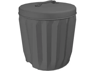 Trashcan 3D Model