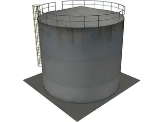 Storage Tank 3D Model