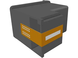 Cartridge 3D Model