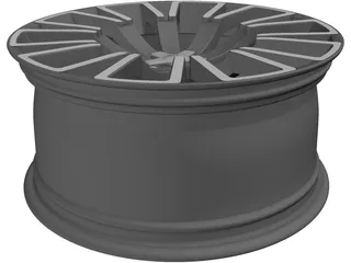 Wheel Audi 3D Model