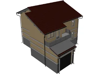 Cottage 3D Model