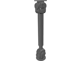 Cardan Shaft 3D Model