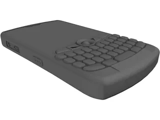 Blackberry Curve 8350i 3D Model