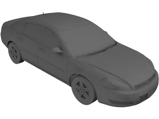 Chevrolet Impala (2009) 3D Model