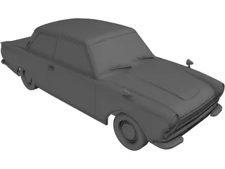 Ford Lotus Cortina (1966) 3D Model