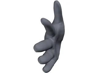 Human Hand 3D Model