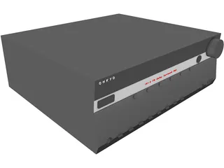 Onkyo TX-SR505E Amplifier 3D Model