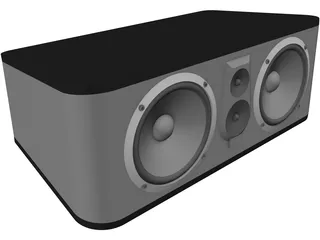 JBL-ES25C Center Speaker 3D Model