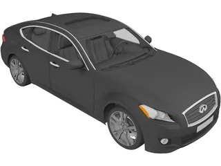 Infiniti M56S 3D Model