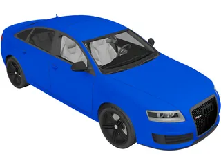 Audi RS6 (2008) 3D Model