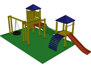 Children Playground 3D Model