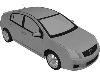 Nissan Sentra (2010) 3D Model