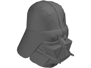 Star Wars Darth Vader Mask 3D Model