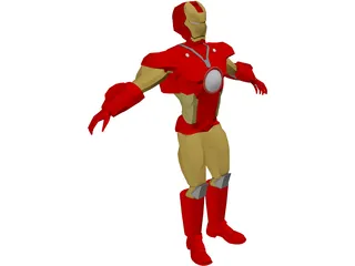 Iron Man 3D Model