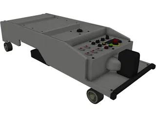 Automatic Guided Vehicle CREFORM 3D Model