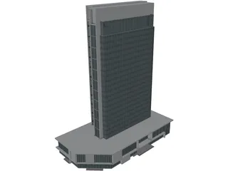 Big Building 3D Model