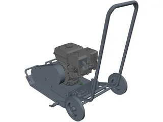 Vibrating Plate 3D Model