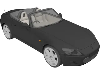 Honda S2000 3D Model