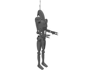 Star Wars B1 Battle Droid 3D Model