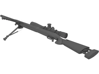 M24 Sniper Rifle 3D Model