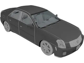 Cadillac CTS 3D Model