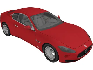 Maserati Granturismo 3D Model