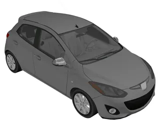 Mazda 2 3D Model