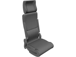 Coach Seat 3D Model