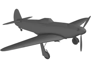 Yakovlev Yak-3 3D Model