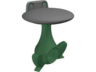 Froggy Barstool 3D Model